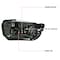 Spec-D Tuning 09-12 DODGE RAM 10-17 2500 3500 FOG LIGHTS WITH METAL BRACKET, PK  2 LF-RAM0915GOEM-V2-HZ - alternate 4